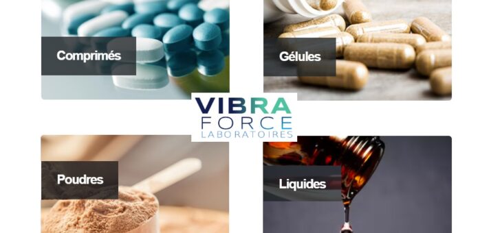 Façonnez vos compléments alimentaires avec les Laboratoires Vibraforce