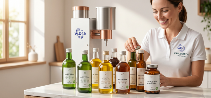 De l&rsquo;idée au flacon : Pourquoi choisir Vibraforce comme Façonnier de vos compléments et épicerie Fine ?
