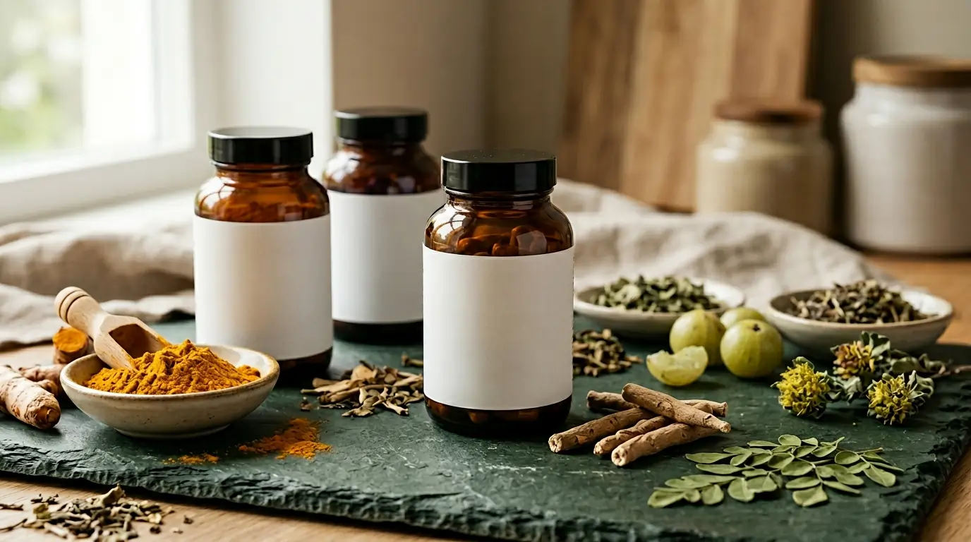 Compléments alimentaires marque blanche